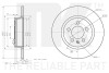 Диск гальмівний невентильований - (6R0615601, 6R0615601B) NK 3147172 (фото 1)