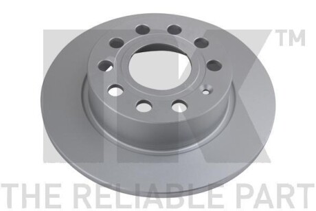 Диск гальмівний невентильований - NK 314789