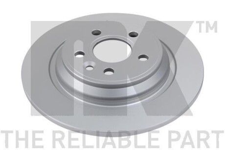 Диск гальмівний невентильований - NK 314857