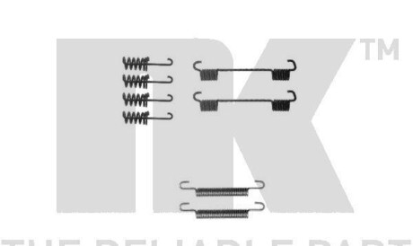 Комплектующие, стояночная тормозная система - NK 7933775