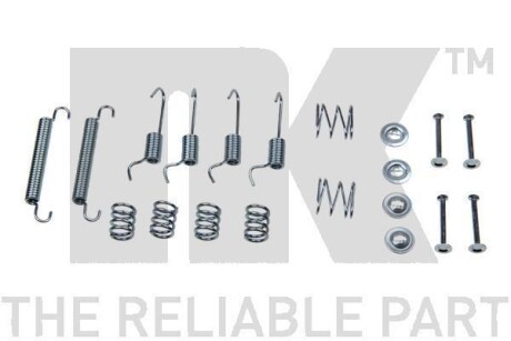 Комплект монтажний гальмівних колодок - NK 79350008