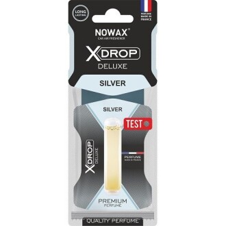 Ароматизатор X Drop Delux Silver - - NOWAX NX00068