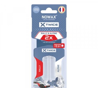 Ароматизатор X Twice Alpine & Rally - NOWAX NX00147
