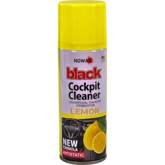 Поліроль для салону Black - Cockpit Cleaner, 200мл - NOWAX NX00202