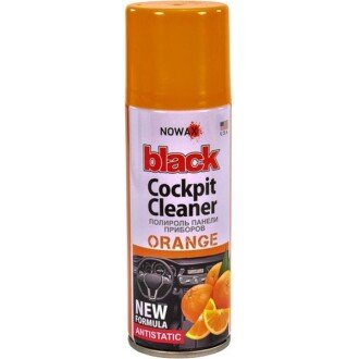 Полироль для салона Black - Cockpit Cleaner, 200мл - NOWAX NX00203 (фото 1)