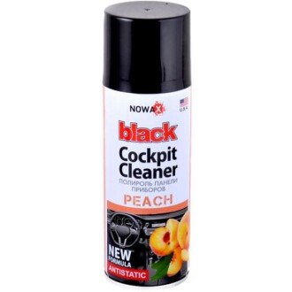 Полироль для салона Black - Cockpit Cleaner, 200мл - NOWAX NX00206 (фото 1)