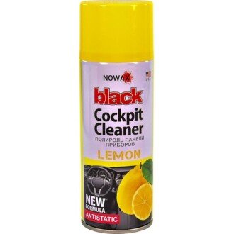 Поліроль для салону Black - Cockpit Cleaner, 450мл - NOWAX NX00452