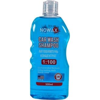 Автошампунь концентрат 1:100 /Car Wash Shampoo,0,5L - - NOWAX NX00500