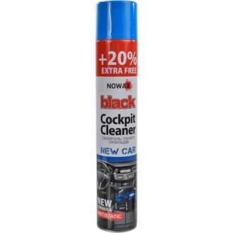 Полироль для салона Black - Cockpit Cleaner, 750мл - NOWAX NX00705