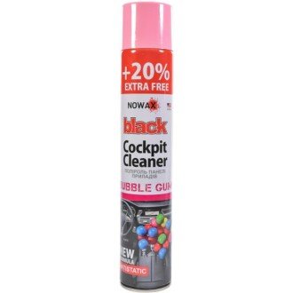 Полироль для салона Black - Cockpit Cleaner, 750мл - NOWAX NX00709