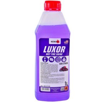 Полироль LUXOR Wet Tire Shine для шин 1 л - - NOWAX NX01129