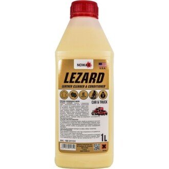 Очиститель салона Lezard Leather Cleaner & Conditioner, 1л - NOWAX NX01131