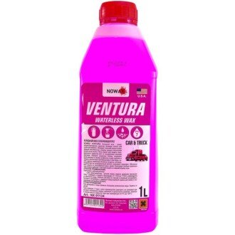 Віск холодний суперконцентрат,Ventura Waterless Wax,1L,1:150,1:100 (залежно від жорсткості води) - NOWAX NX01134