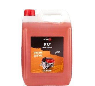 Очистка двигателя наружная V12 Engine Cleaner 5л - NOWAX NX05142