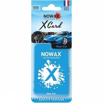 Ароматизатор "X CARD" -New Car - NOWAX NX07534