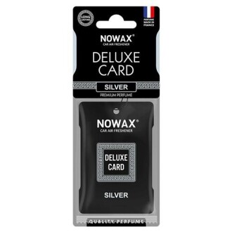 Ароматизатор Delux Card 6 г. - Silver - - NOWAX NX07732