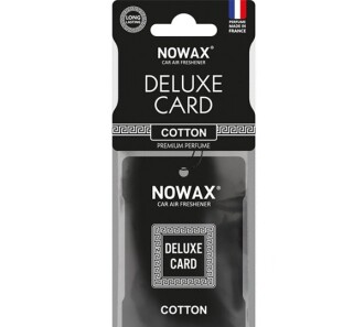 Ароматизатор Deluxe Card Cotton - NOWAX NX07734