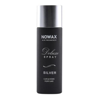 Ароматизатор для авто и дома аэрозоль 50 мл Deluxe Spray Silver - - NOWAX NX07749