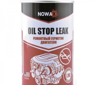 Герметик двигателя OIL STOP LEAK 300мл - NOWAX NX30210