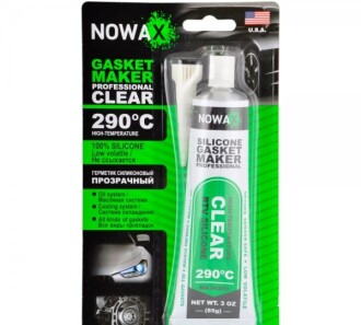 Герметик GASKET MAKER CLEAR 85г - NOWAX NX34309