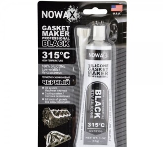 Герметик GASKET MAKER BLACK 85г - NOWAX NX35309