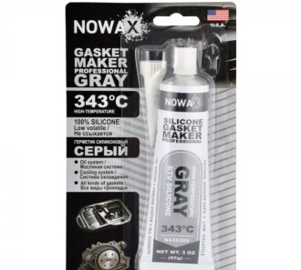 Герметик GASKET MAKER GRAY 85г - NOWAX NX36309