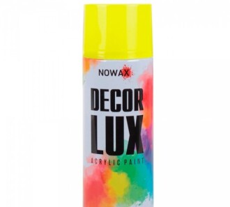 Краска Decor Lux желтая 450мл - NOWAX NX48020