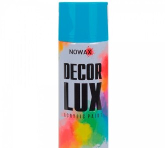 Краска Decor Lux светло голубая 450мл - NOWAX NX48031