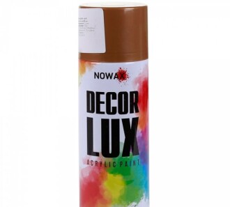Краска Diamond Decor Lux золотая 450мл - NOWAX NX48043