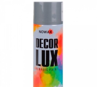 Краска Diamond Decor Lux серебряный металлик 450мл - NOWAX NX48044