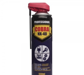 Мастило MULTIFUNCTIONAL LUBRICANT PROFESSIONAL COBRA NX-40 550мл - NOWAX NX55100