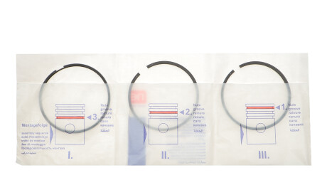 Фото 3 - Кільця поршневі NPR 120 037 0030 00 (120037003000)