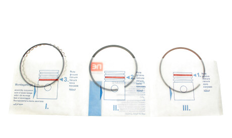 Кольца поршневые Renault 19/Volvo 440/480 1.8 85-95 (81.00mm/STD) (1.75-2.0-3.0) = 8938280000 - NPR 120 038 0029 00