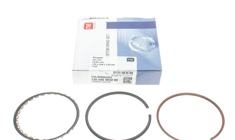 Фото 2 - Кольца поршневые NPR 120 050 0032 00 (120050003200)