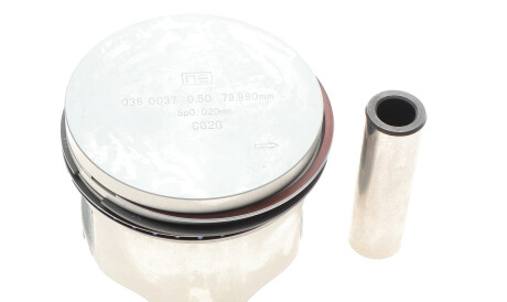 Поршень Dacia Logan/Sandero 1.4 04- (80.00mm/+0.50) = 7138625000 - NPR 130 038 0037 21