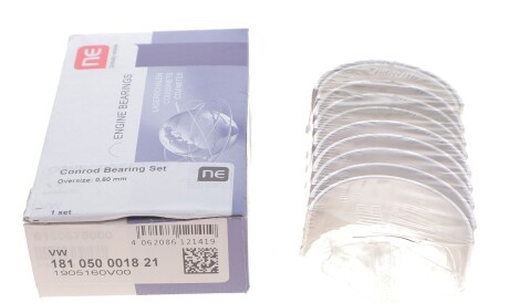 Фото 2 - Вкладыши шатунные NPR 181 050 0018 21 (181050001821)