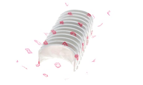 Фото 2 - Вкладиші шатунні NPR 181 100 0007 00 (181100000700)