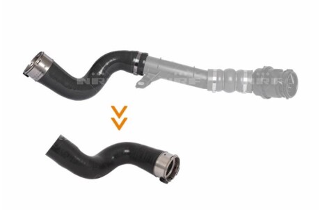 Przewod turbo - (144606515R, 144606189R, 144602760R) NRF 166163