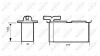 Радіатор інтеркулера Skoda Fabia/Octavia/Rapid/VW Caddy 1.2TSI 08- - (03C145749B, 03F145749B, 03F145749C) NRF 30045 (фото 1)