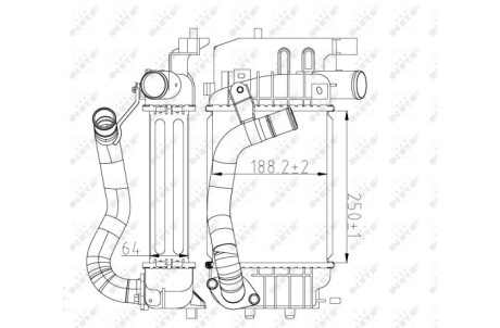 Интеркулер - NRF 30785