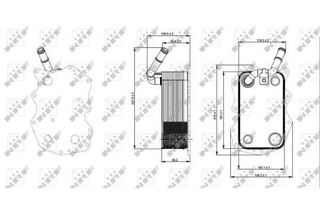 Фото 5 - Масляний радіатор NRF 31271