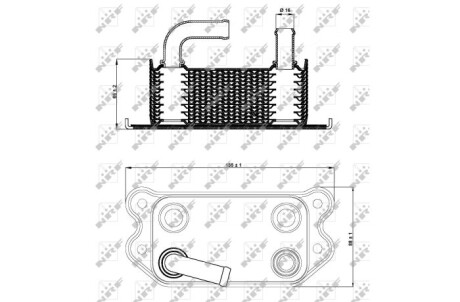 Фото 5 - Масляний радіатор NRF 31296