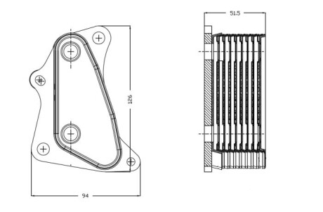 Фото 5 - Автозапчасть NRF 31823
