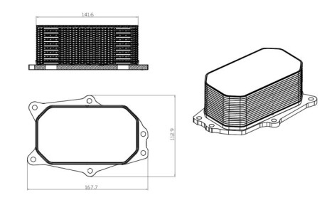 Фото 5 - Автозапчастина NRF 31825