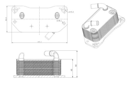 Фото 5 - Автозапчастина NRF 31843