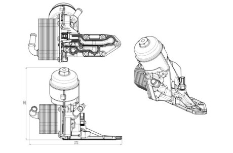 Фото 5 - Автозапчастина NRF 31844