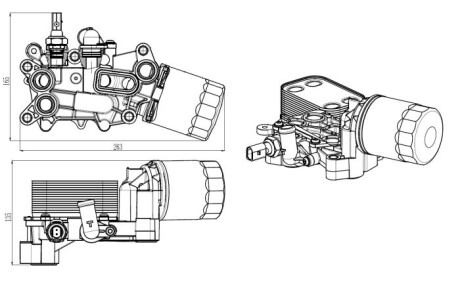 Фото 2 - Автозапчастина NRF 31845
