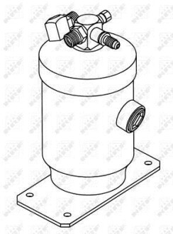 Осушувач кондиціонера VOLVO FH D13A400/D13B400 09.05- - NRF 33219