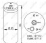 Осушувач кондиціонера - (05066503AA, 05066503AB, 05066635AA) NRF 33222 (фото 1)