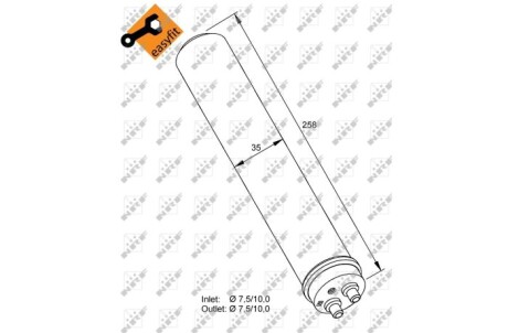 Фото 5 - Осушувач кондиціонера NRF 33300